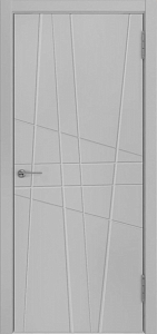 Товар Межкомнатная дверь Line-2 серая эмаль